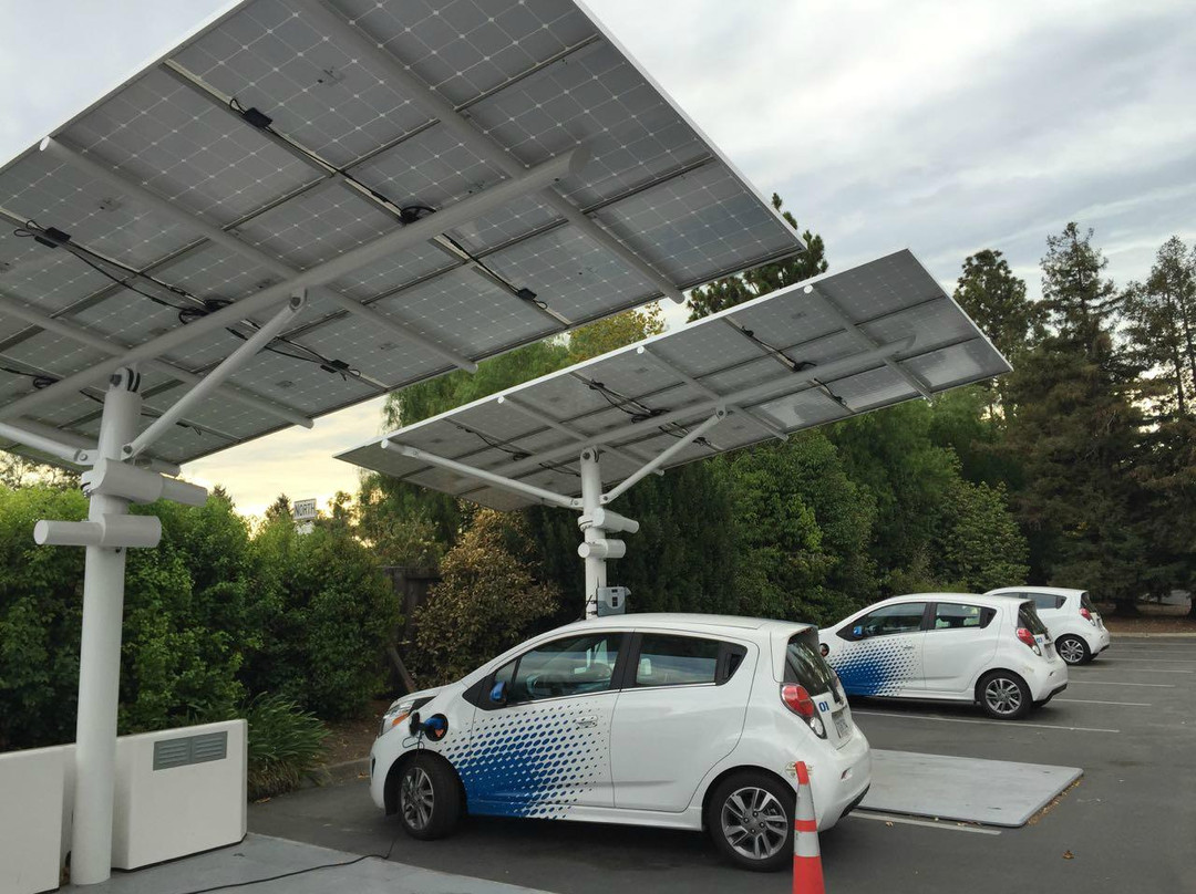 谷歌安卓草坪塑像园-山景城必去景点