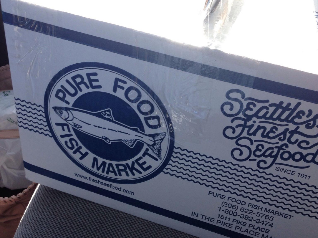Pure Food Fish Market-西雅图必去景点