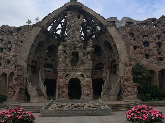 石刻艺术墙-德阳市必去景点