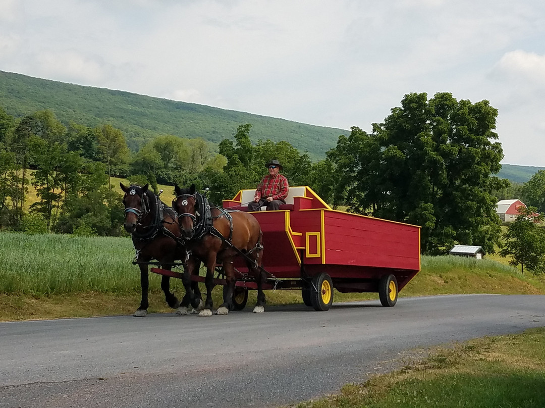 Water Wheel Carriages-Allenwood必去景点