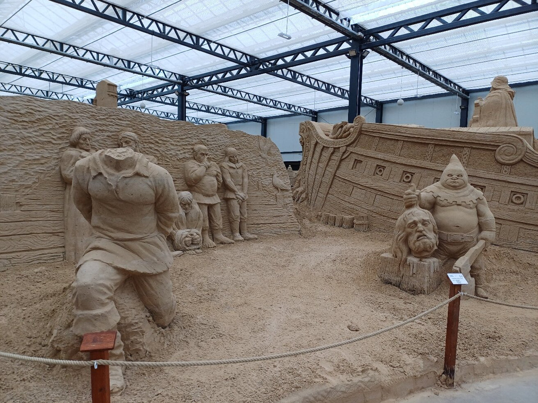 Sandskulpturen Ausstellung Prora-奥茨巴德宾兹必去景点