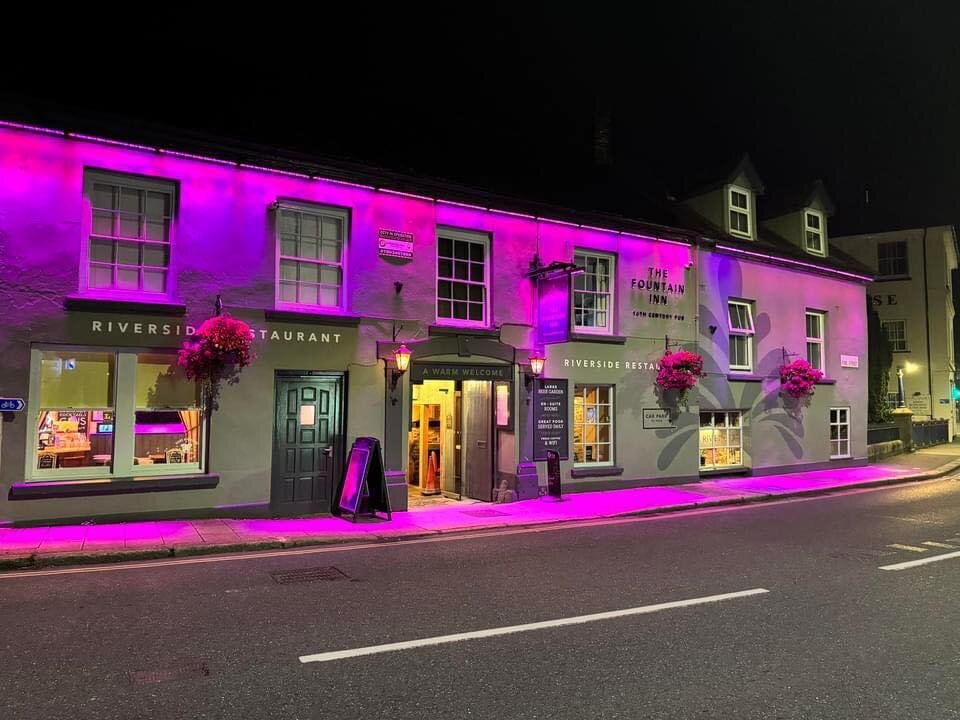 The Fountain Inn And Riverside Restaurant-浴室