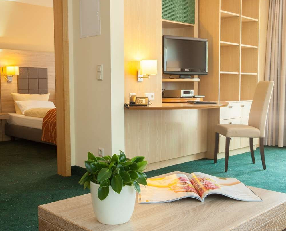 Taucha b Leipzig酒店住宿-Suite Hotel Leipzig