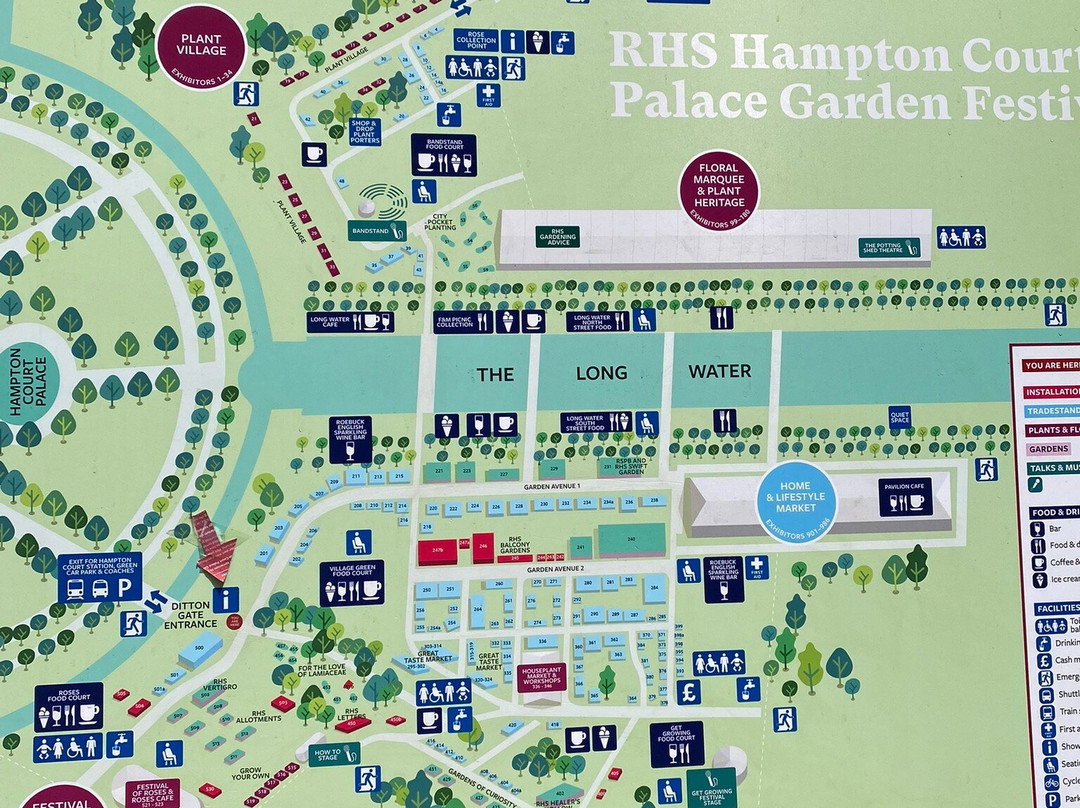 Hampton Court Flower Show-East Molesey必去景点
