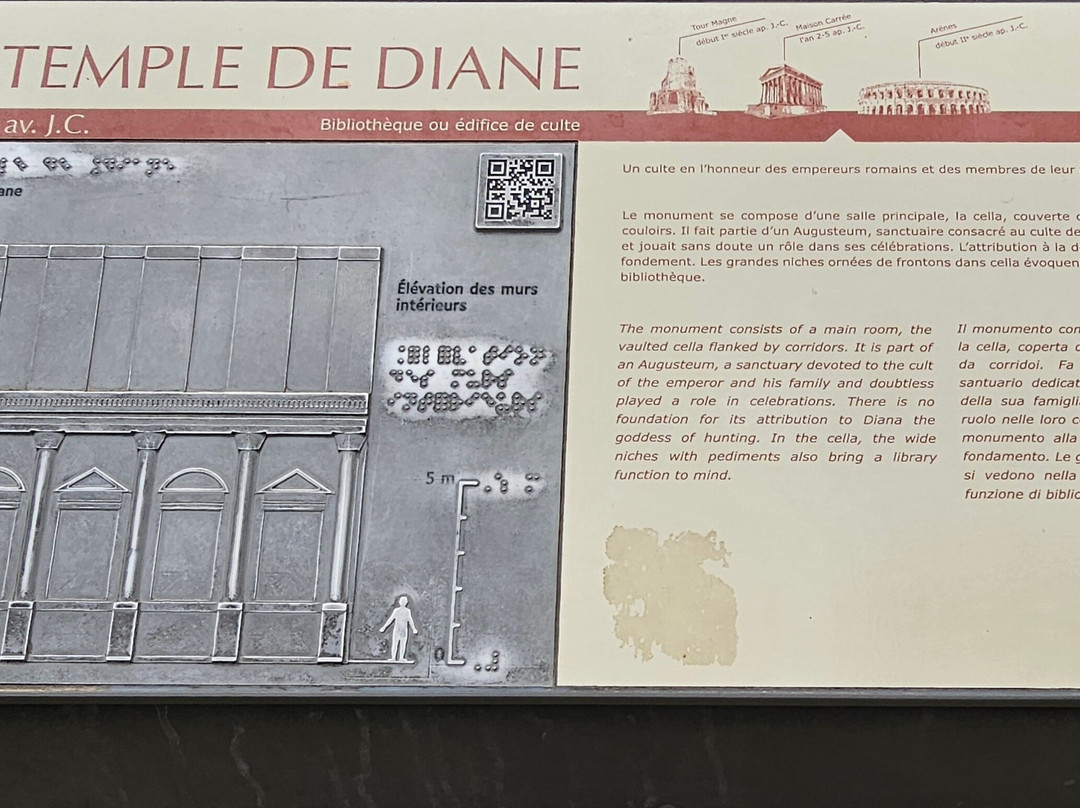 Temple De Diane-尼姆必去景点