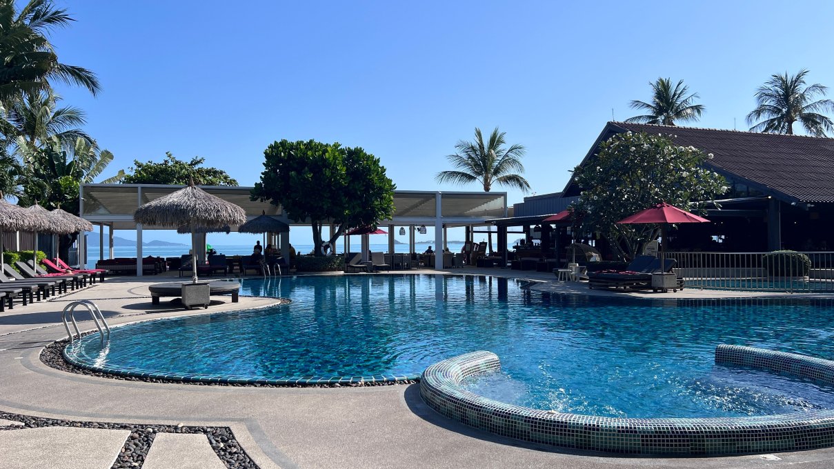 苏梅岛和平度假村-泳池