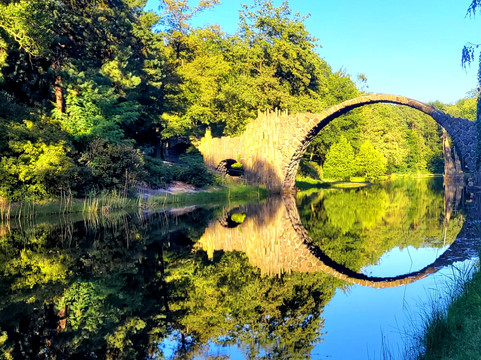 Rakotzbrücke-Kromlau必去景点