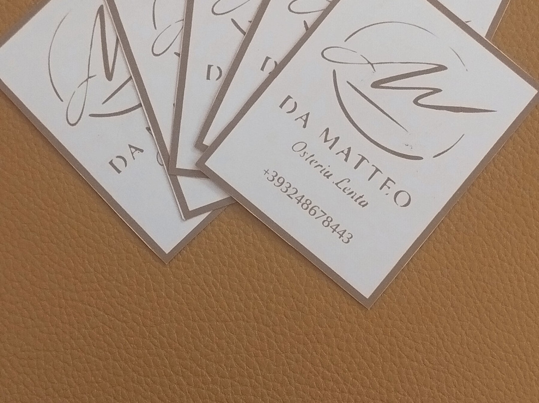 Da Matteo Osteria Lenta