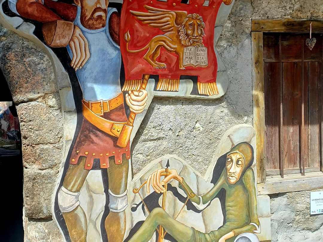 Murales di Cibiana-Cibiana di Cadore必去景点