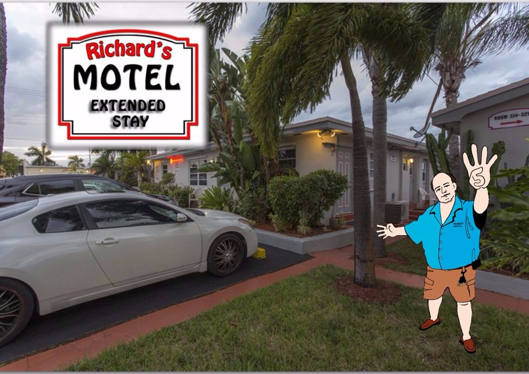 哈伦代尔海滩酒店住宿-Richard's Motel Extended Stay