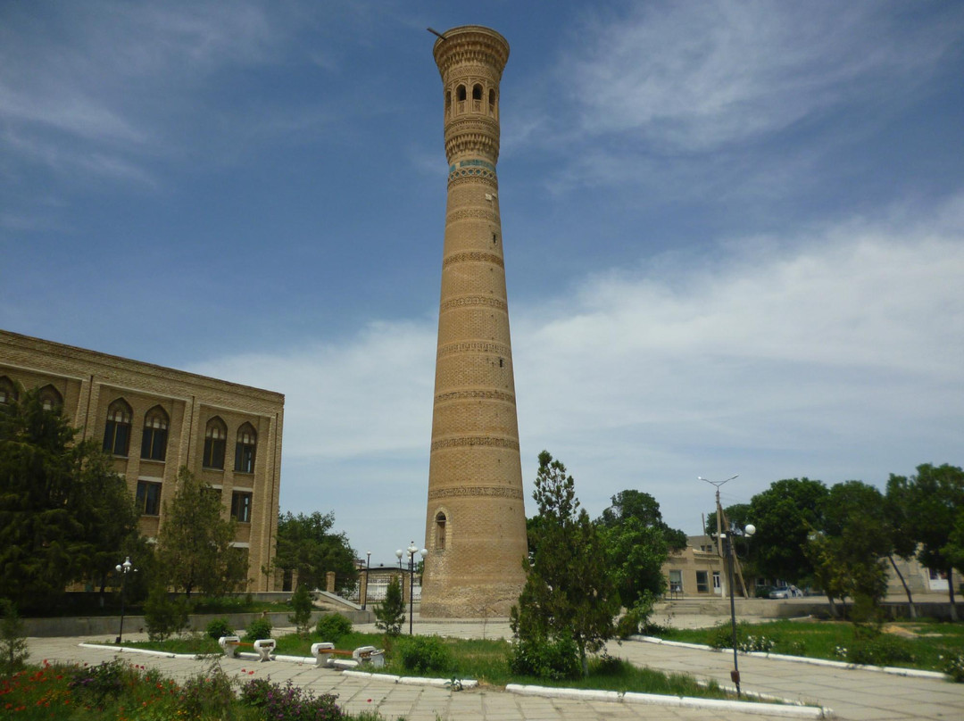 Minaret in Vobkent-布哈拉必去景点