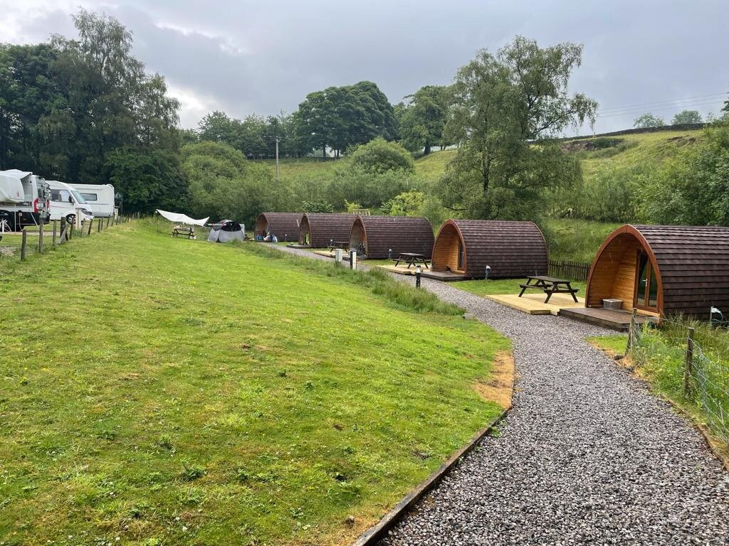 Hayfield Camping and Caravanning Club Site