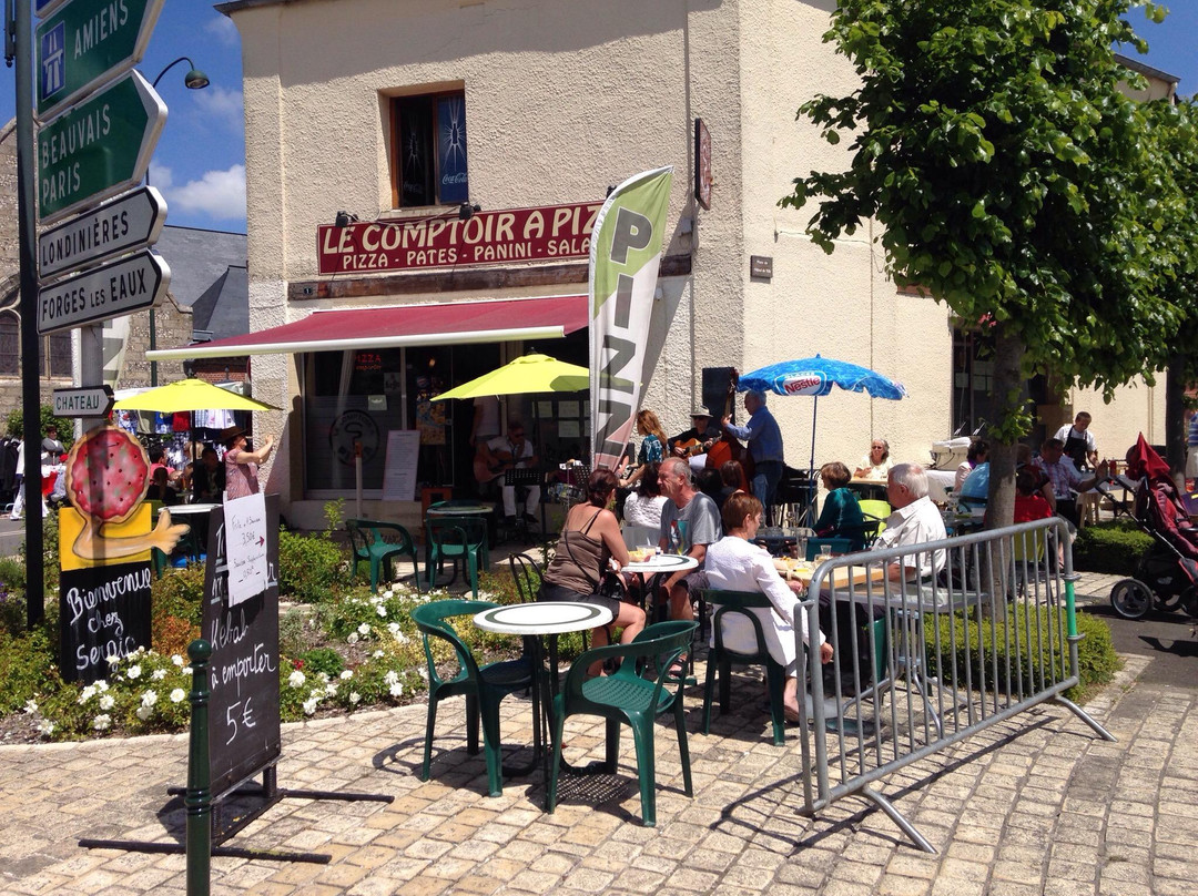 Douvrend餐馆和美食-Le Comptoir a Pizza