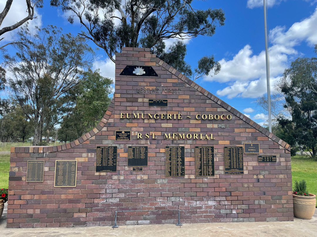 Eumungerie-Coboco RSL Memorial Wall