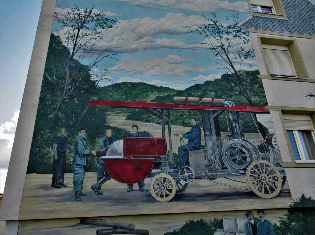 Fresque "Le bois"景点图片