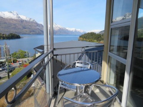 皇后镇亚力克斯汽车小屋公寓-酒店景观