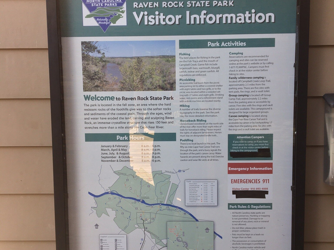 Raven Rock State Park-Lillington必去景点