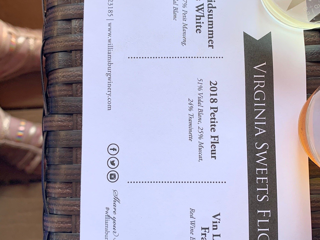 Williamsburg Winery-威廉斯堡必去景点