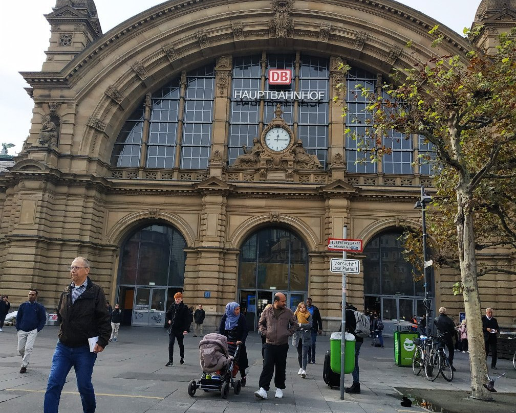 法兰克福中央车站景点图片