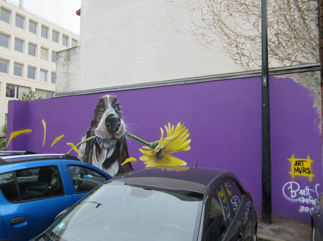 Fresque "Gros toutou"景点图片