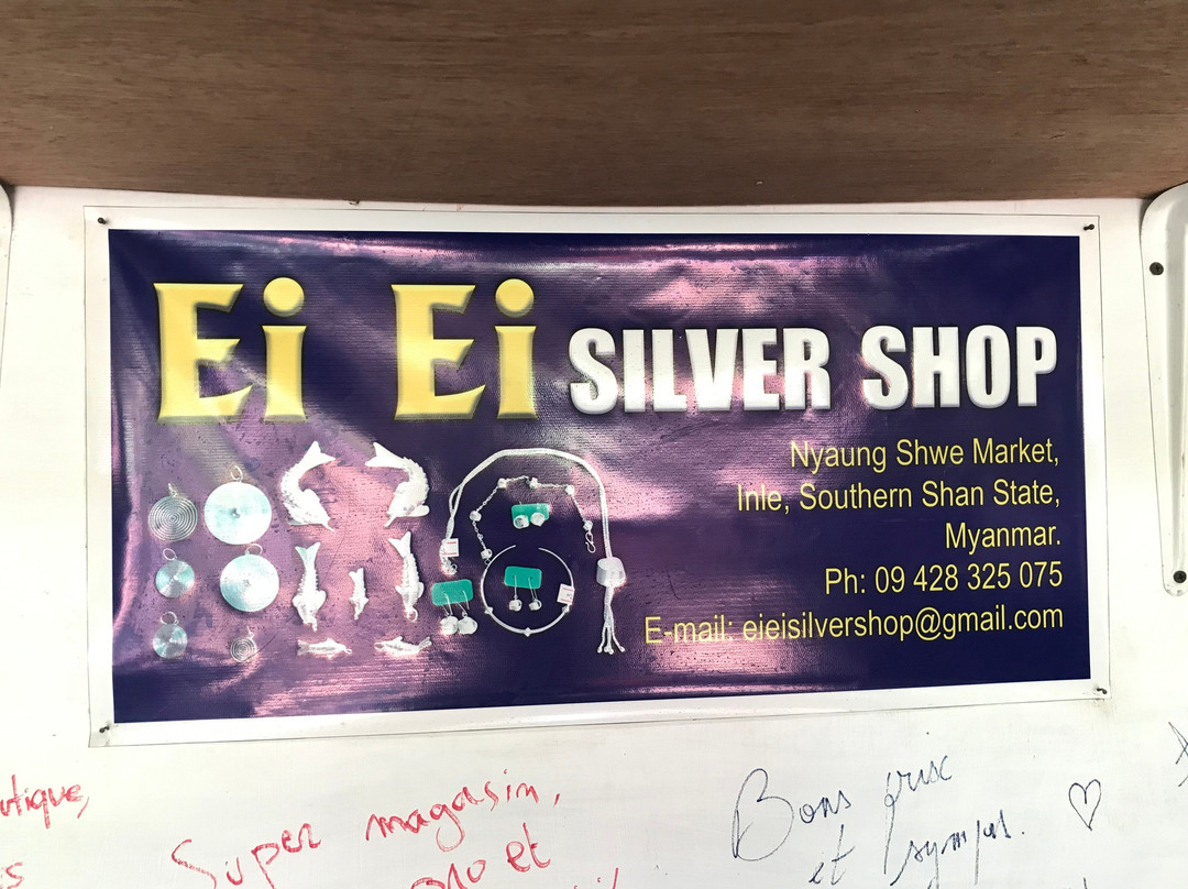 Ei Ei Silver Shop-Nyaungshwe必去景点