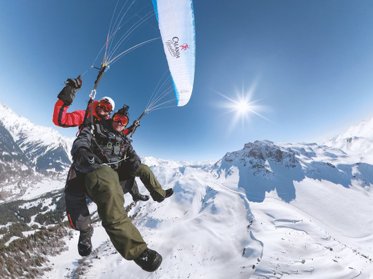 Air-Davos Paragliding-达沃斯必去景点