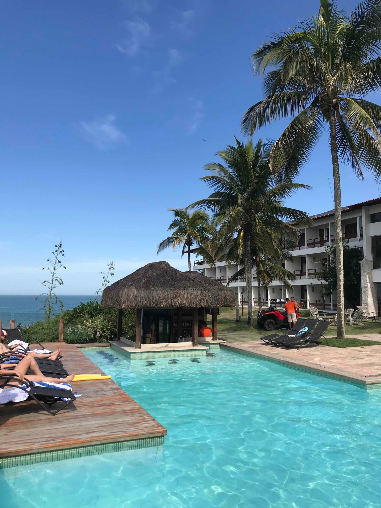 Hotel Pontal De Ubu-泳池