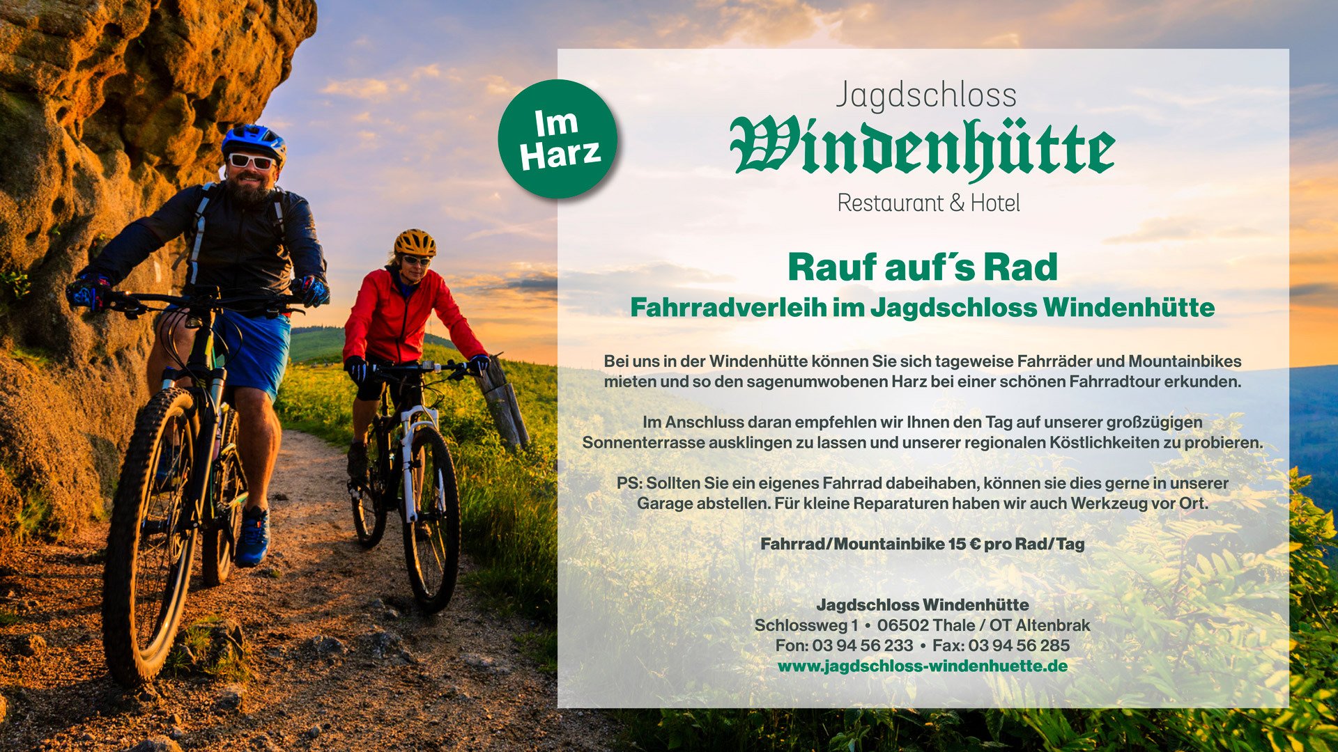 Jagdschloss Windenhutte-官方