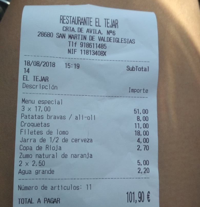 Restaurante El Tejar