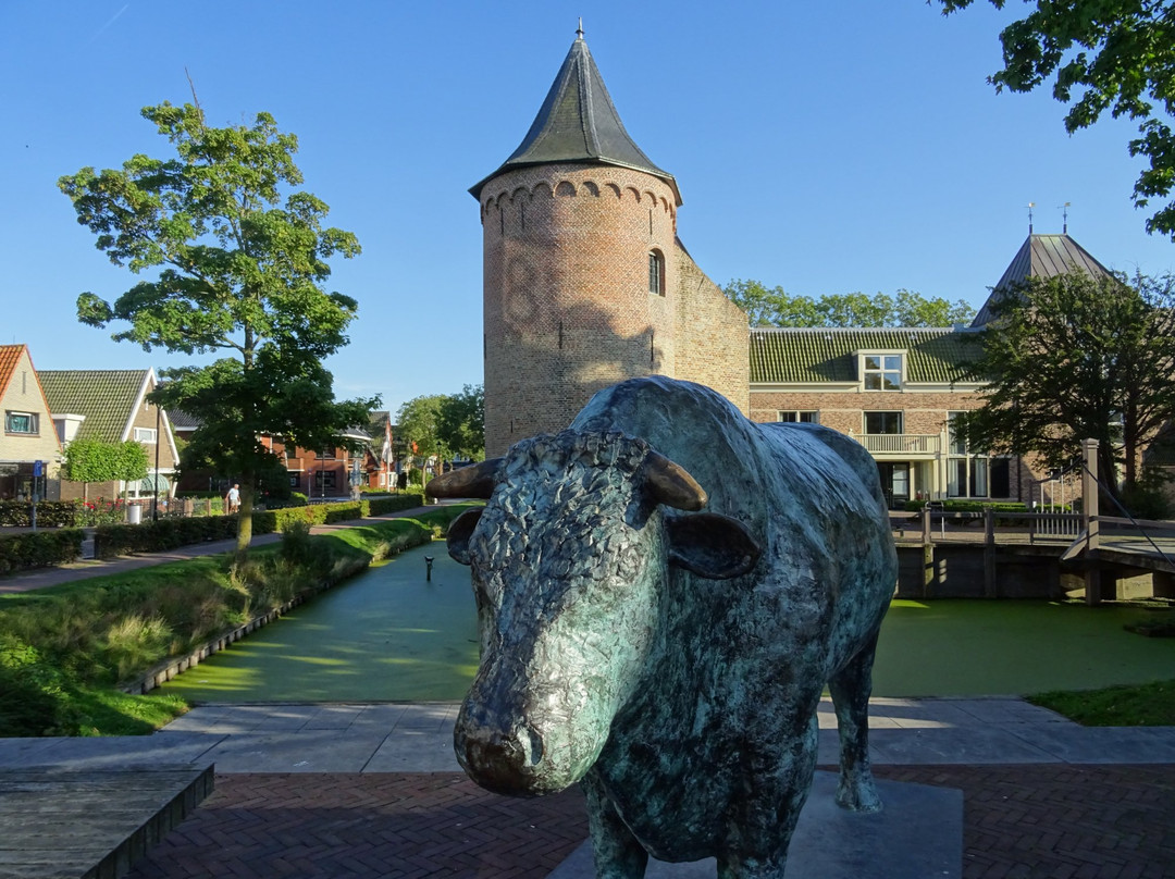 Rijksmonument Kasteeltorens Slot Schagen uit 1394景点图片