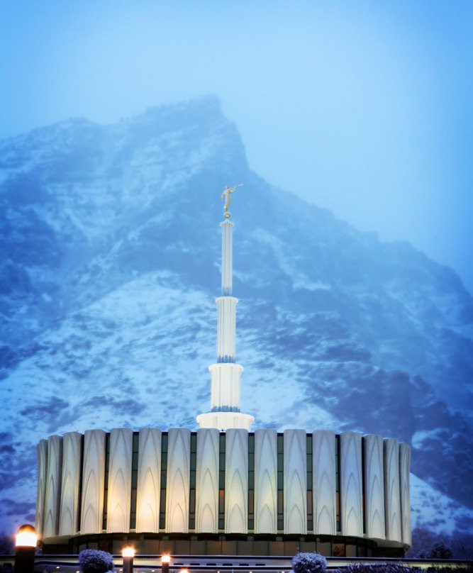 Provo Utah Rock Canyon Temple-普若佛必去景点