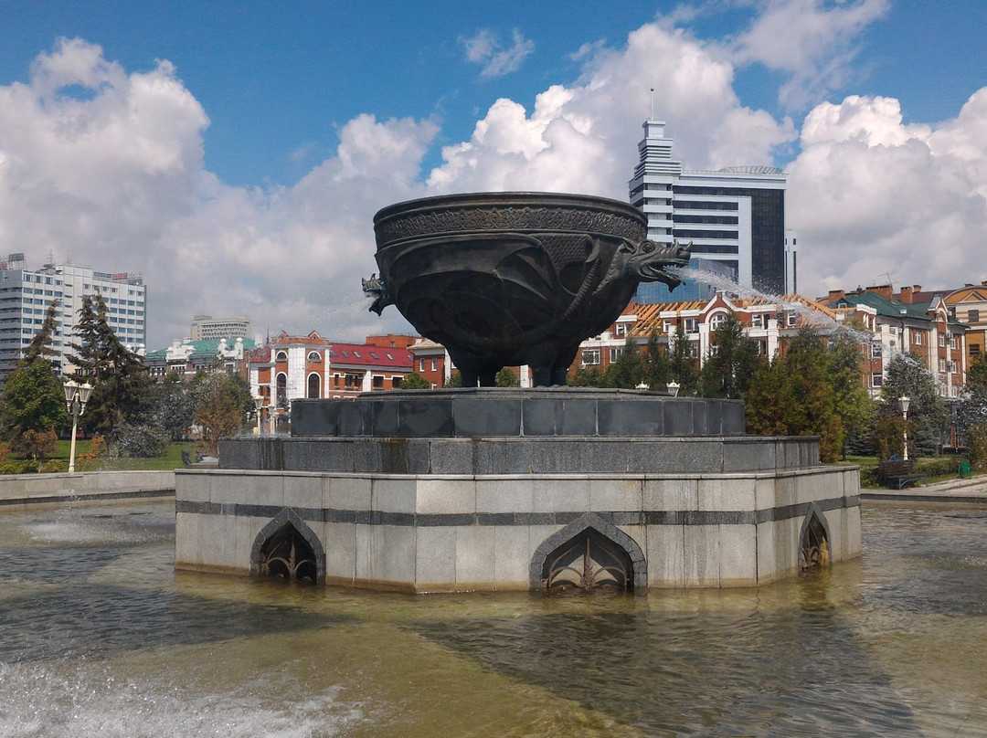 Monument Fountain Kazan-喀山必去景点