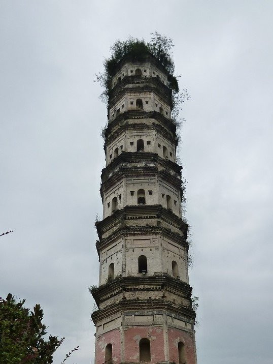 黄山岩寺文峰塔-黄山市必去景点