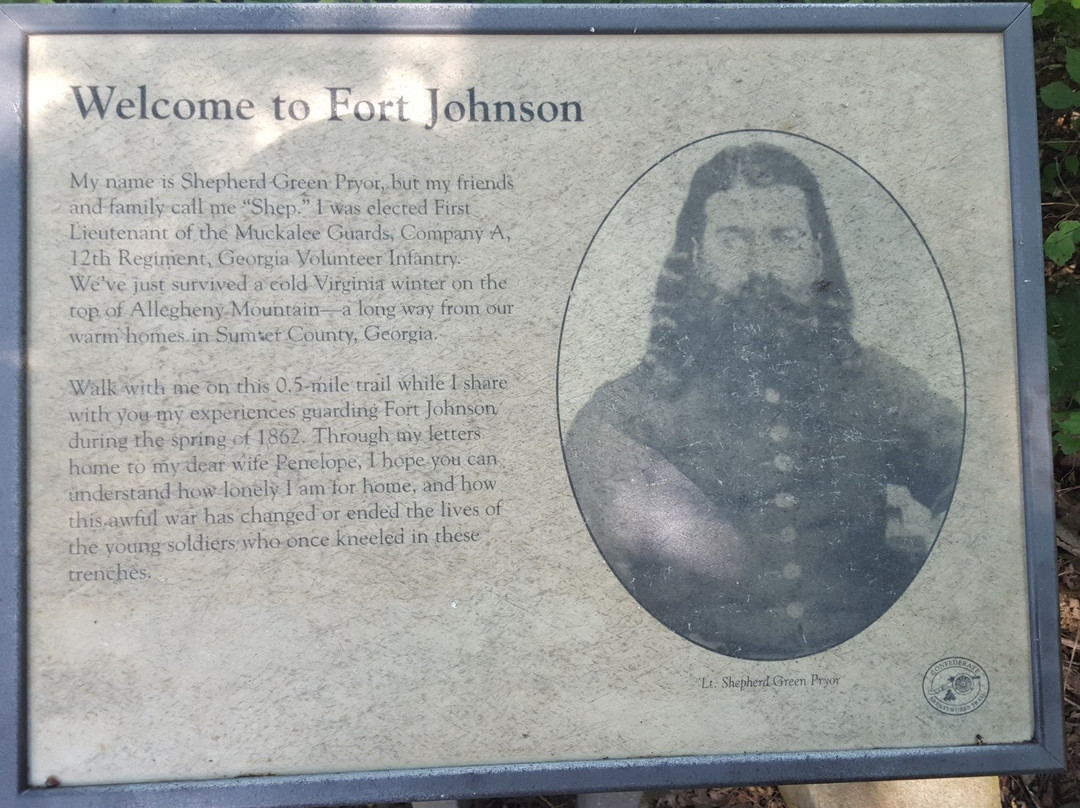 Fort Edward Johnson-West Augusta必去景点