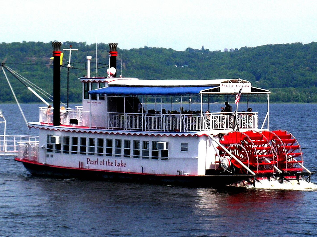 Pearl of the Lake Paddleboat-Lake City必去景点
