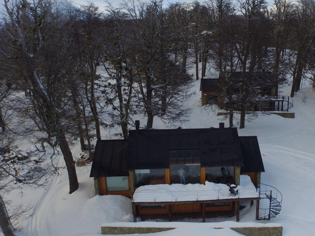 Villa Meliquina酒店住宿-Cabanas Huella Blanca