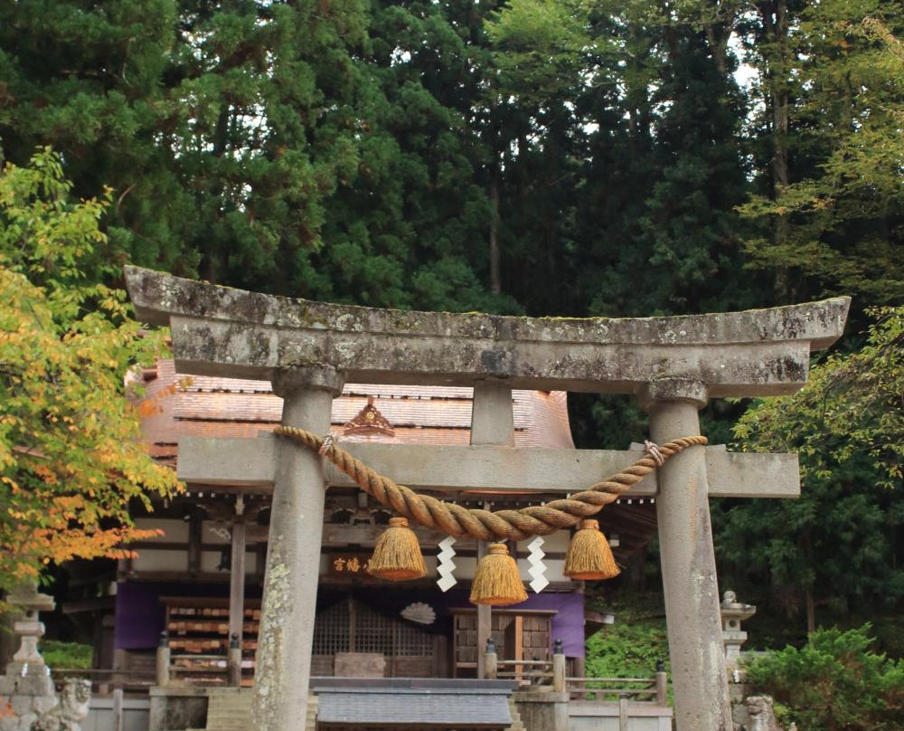 Shirakawa Hachiman Shrine Festival Hall-白川村必去景点