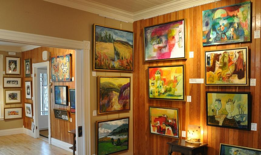 Galerie d'art Coup de Coeur-Saint Jean Port Joli必去景点