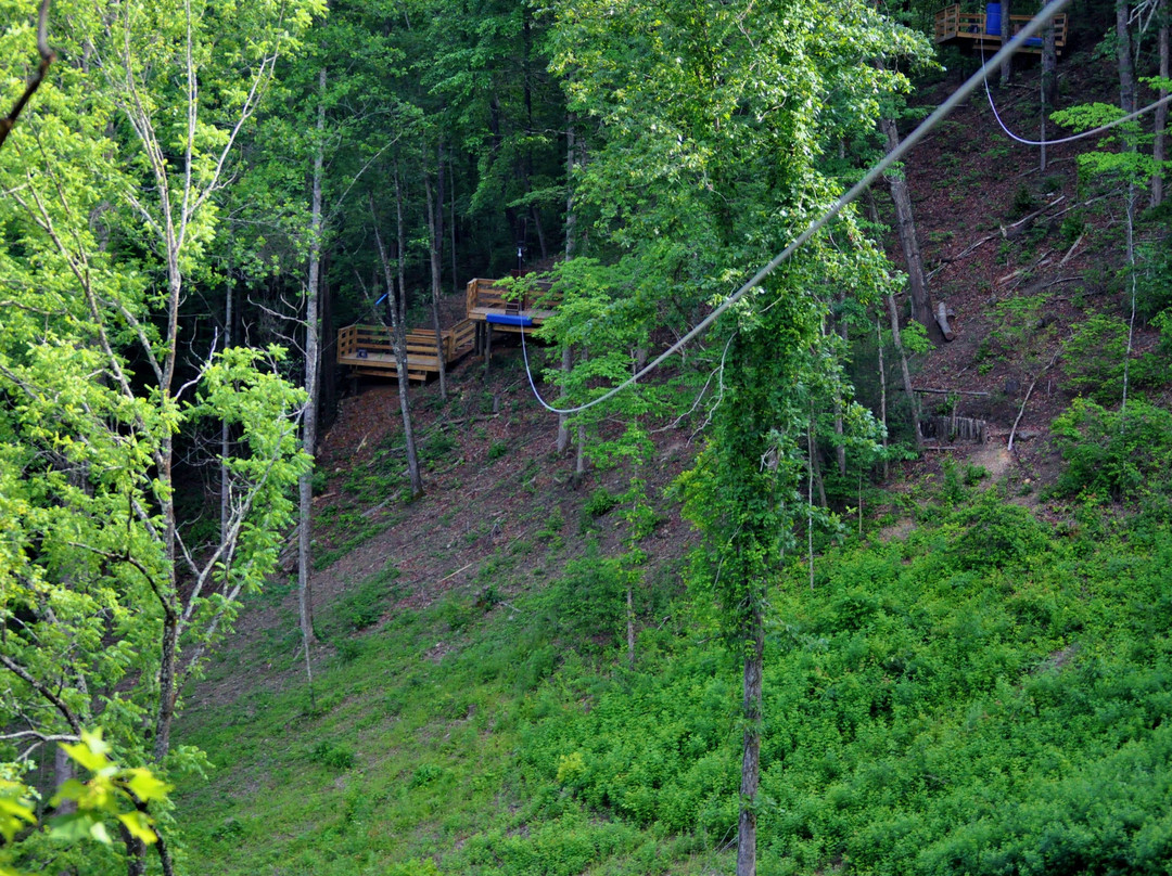 Smoky Mountain Ziplines-皮金福奇必去景点