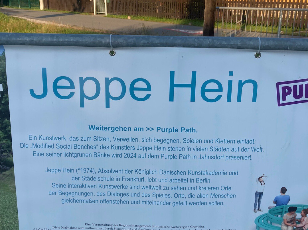 Purple Path - Modified Social Bench