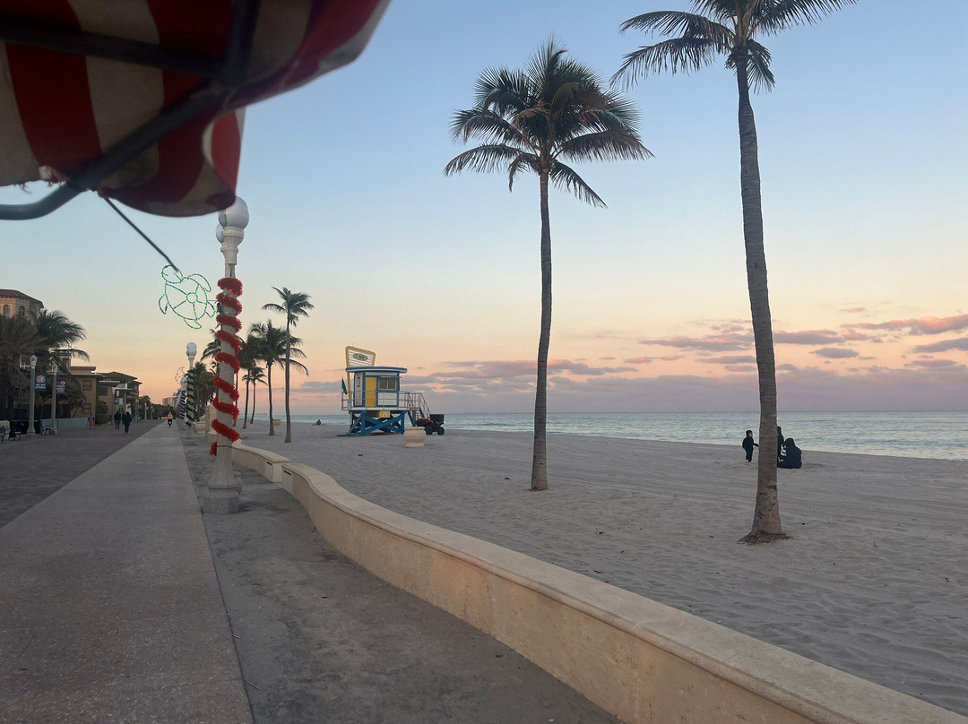Hollywood Beach Broadwalk-好莱坞必去景点
