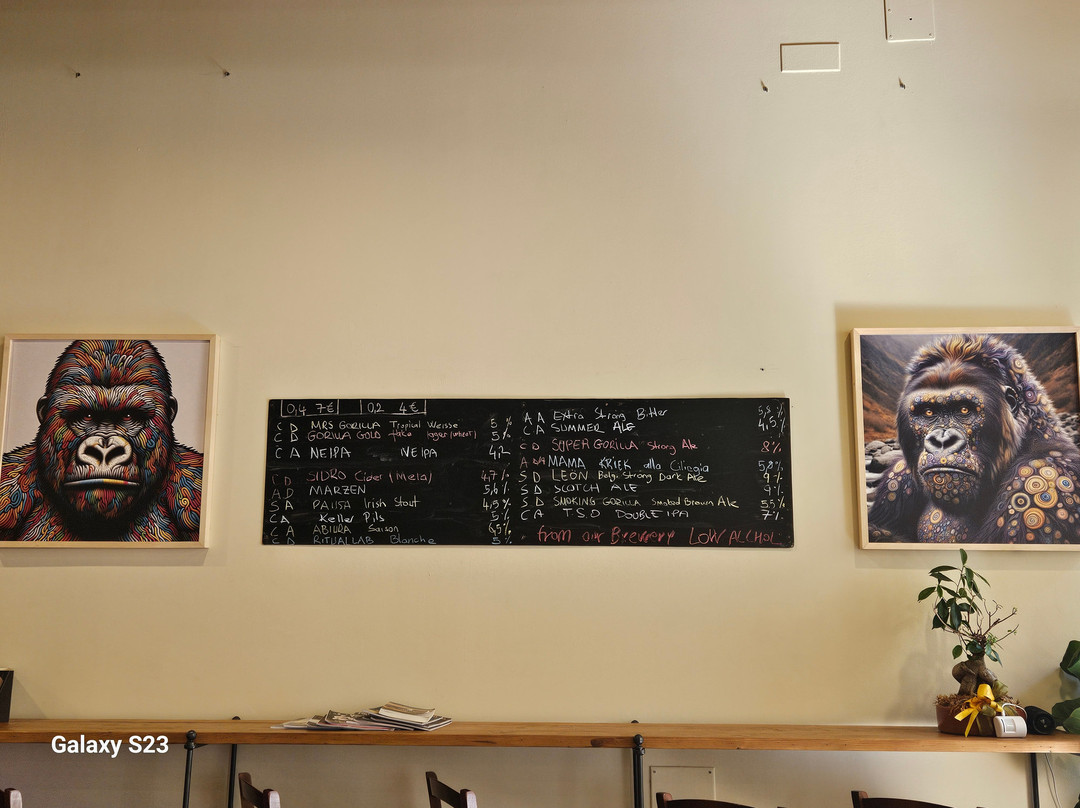 Gorilla Craft Food And Beer