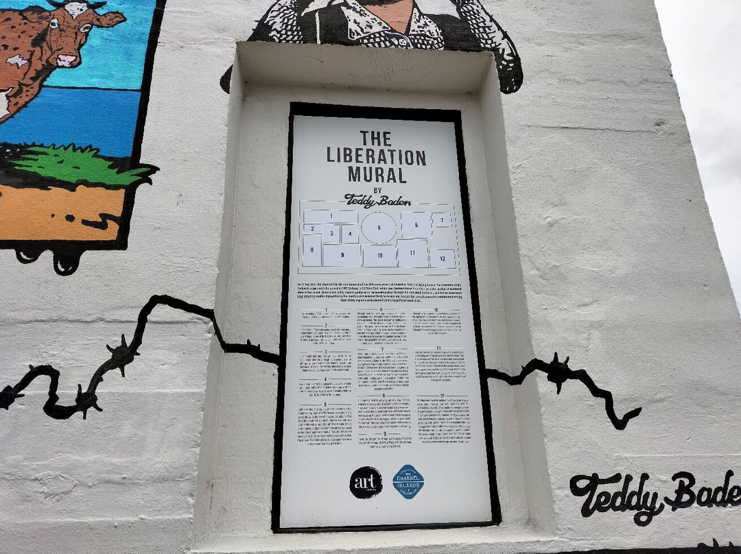 Guernsey Liberation Mural