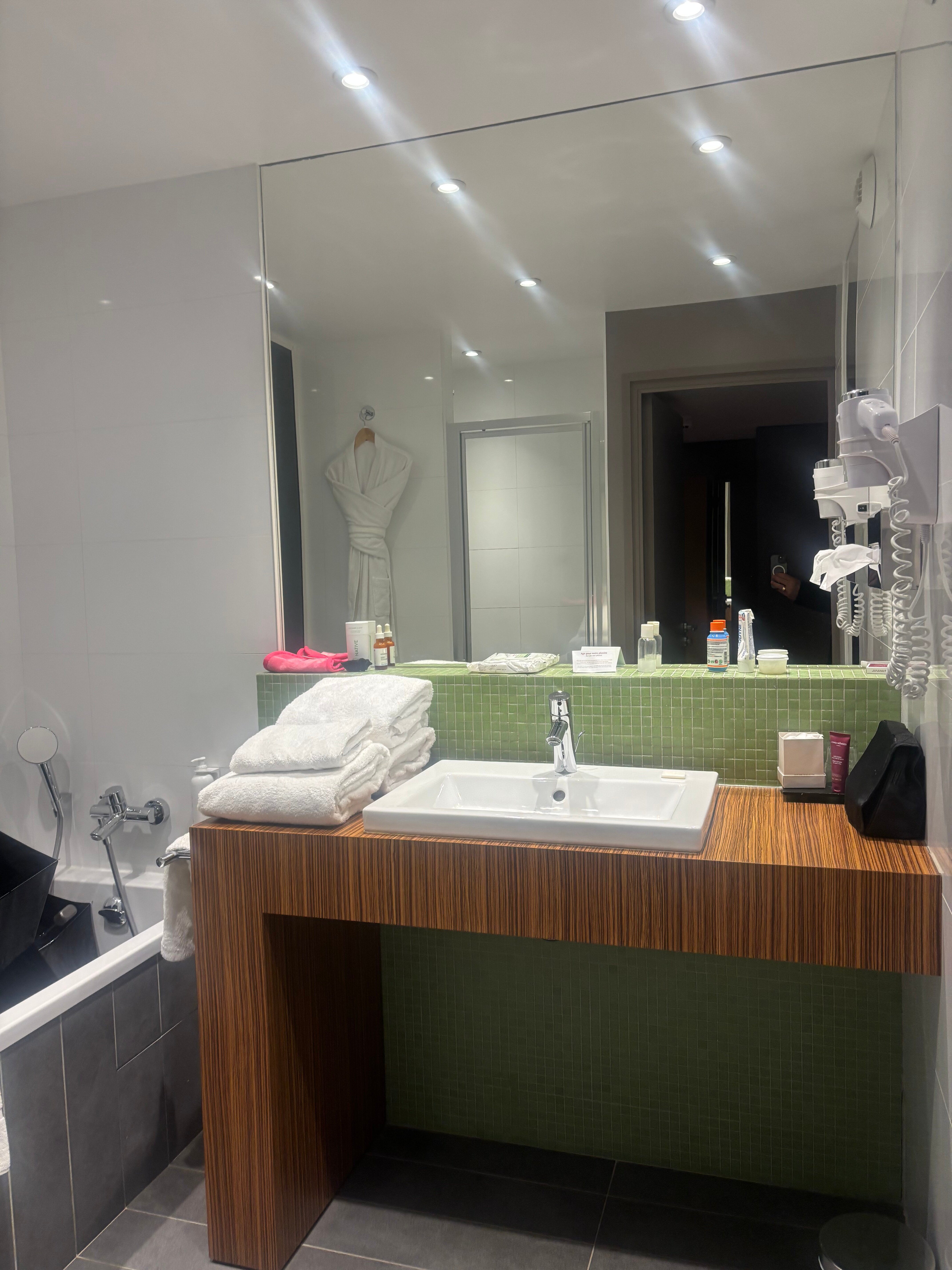 Best Western Premier Hotel De La Paix-浴室