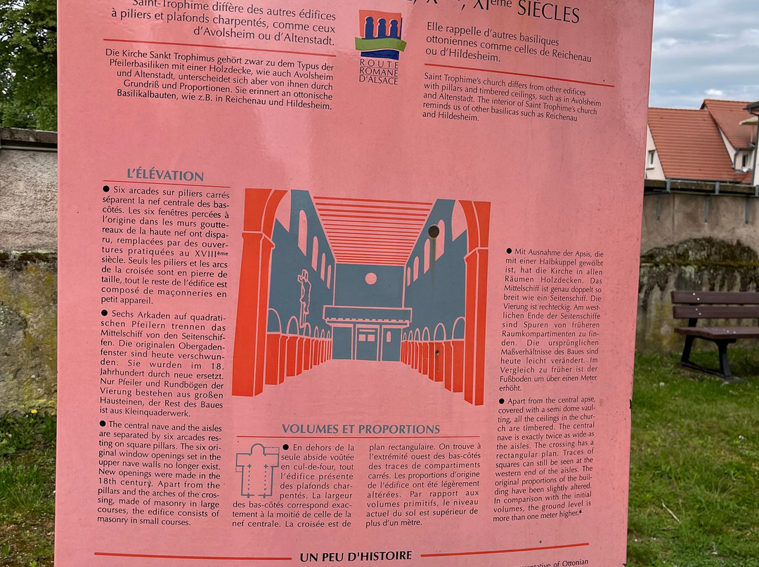 Abbatiale Saint-Trophime-Eschau必去景点