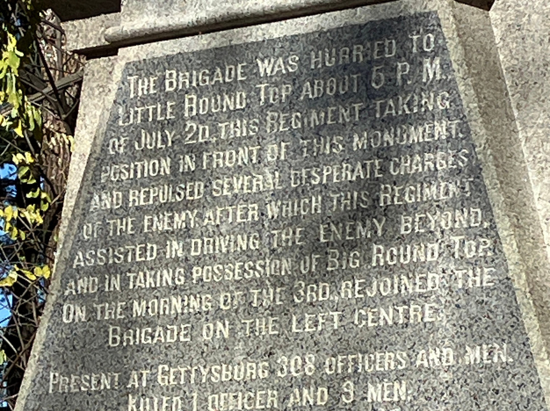 Little Round Top-葛底斯堡必去景点