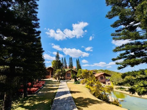 Hotel Cabanas Da Serra-浴室