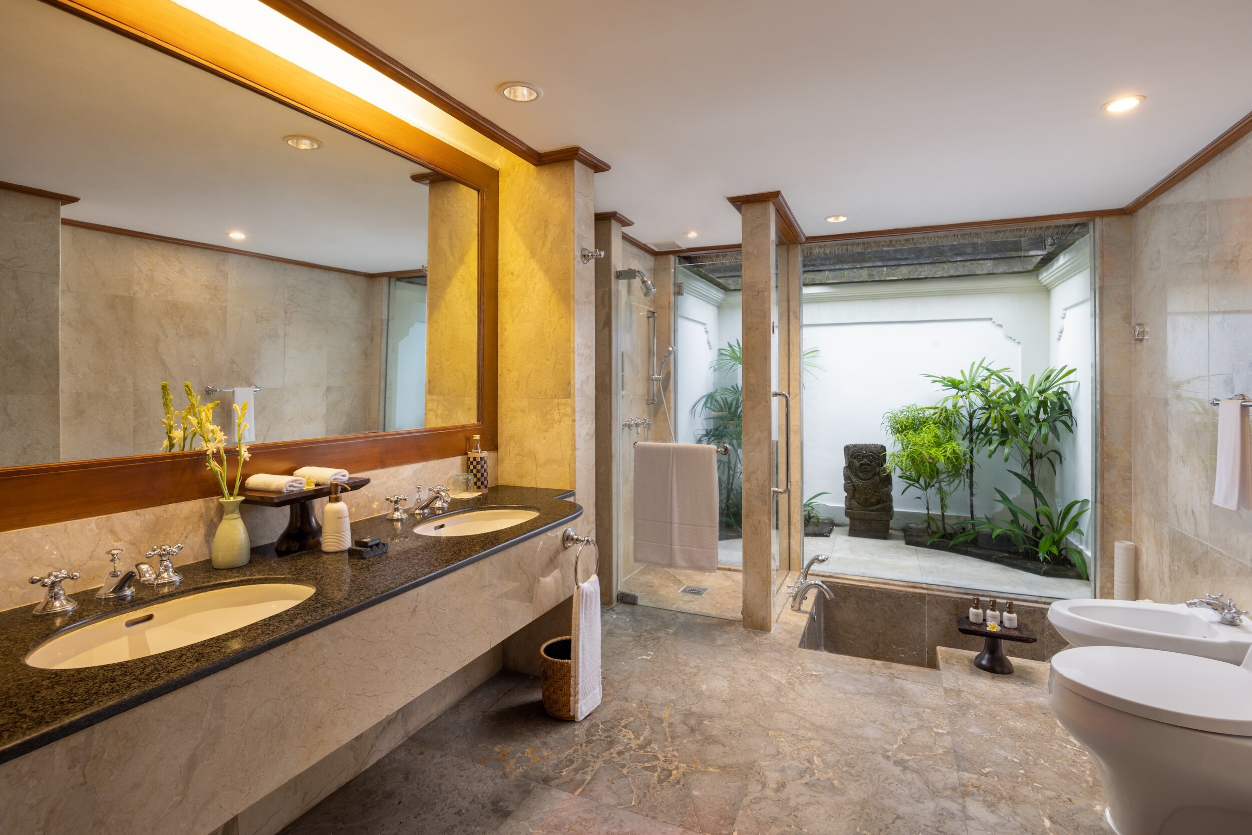 巴厘欧贝罗伊酒店-浴室