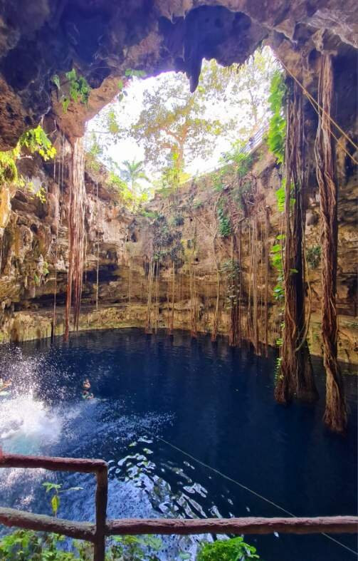 Cénote San Lorenzo Oxman-巴利亚多利德必去景点