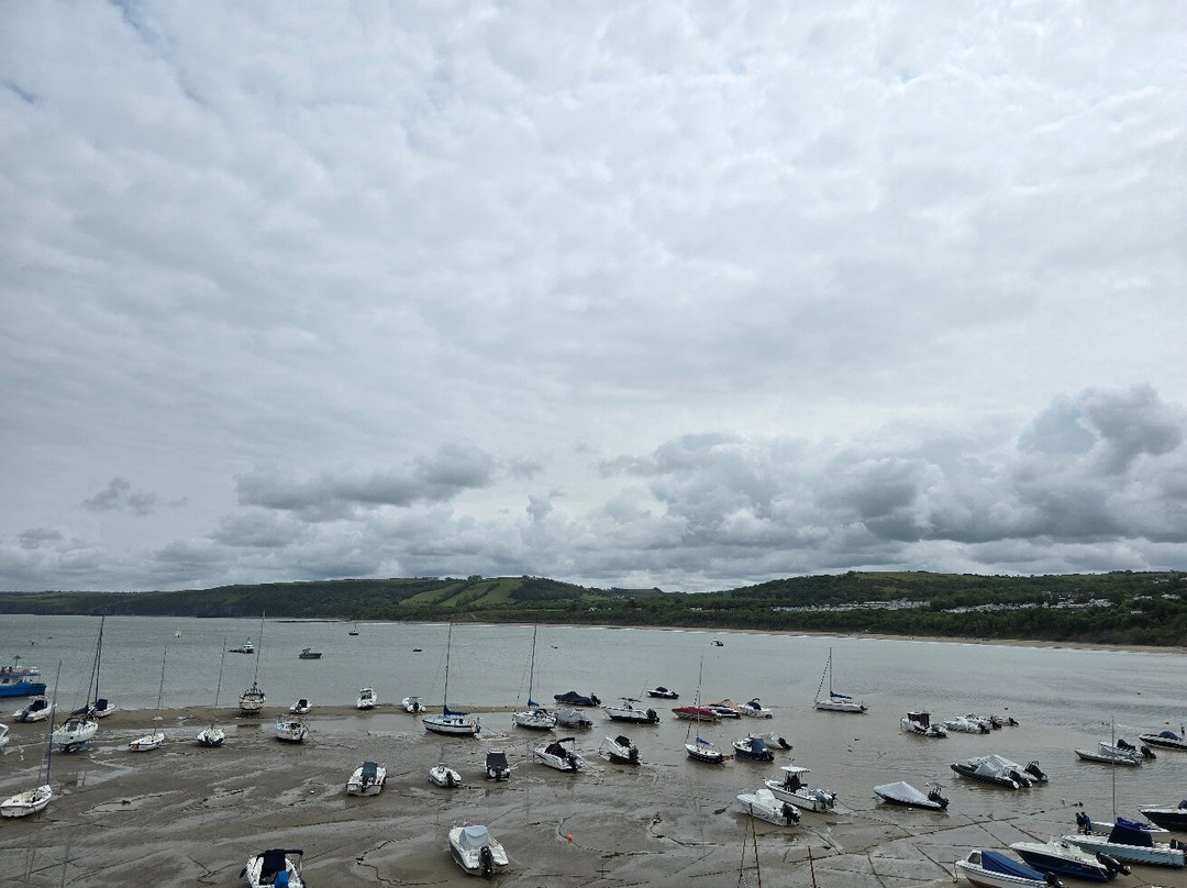 New Quay Beach. Wales-纽基必去景点